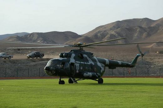 HELICENTRO PERU modificará un helicóptero Mi-17 de la Fuerza Aérea del Perú a versión de altura